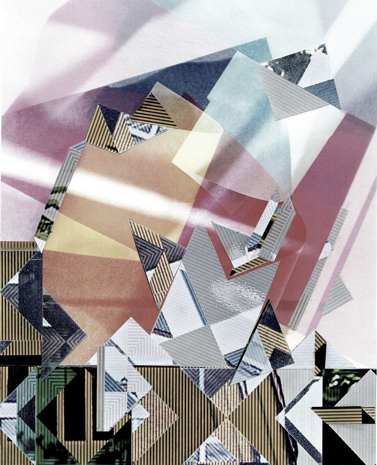 Ed Ernst - Collage Kunst, Serie Fields