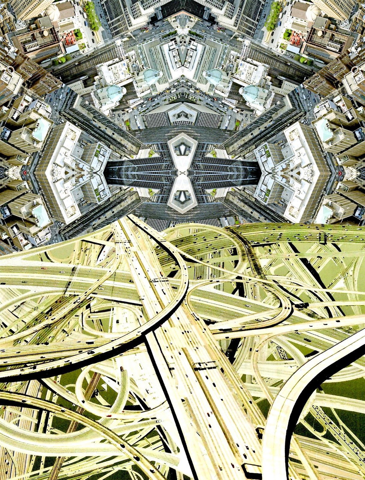 Ed Ernst - Collage Kunst, Serie Andere Welten