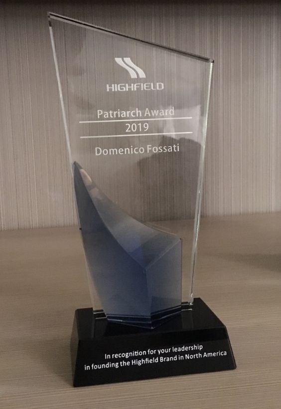 Highfield Patriarch Award 2019