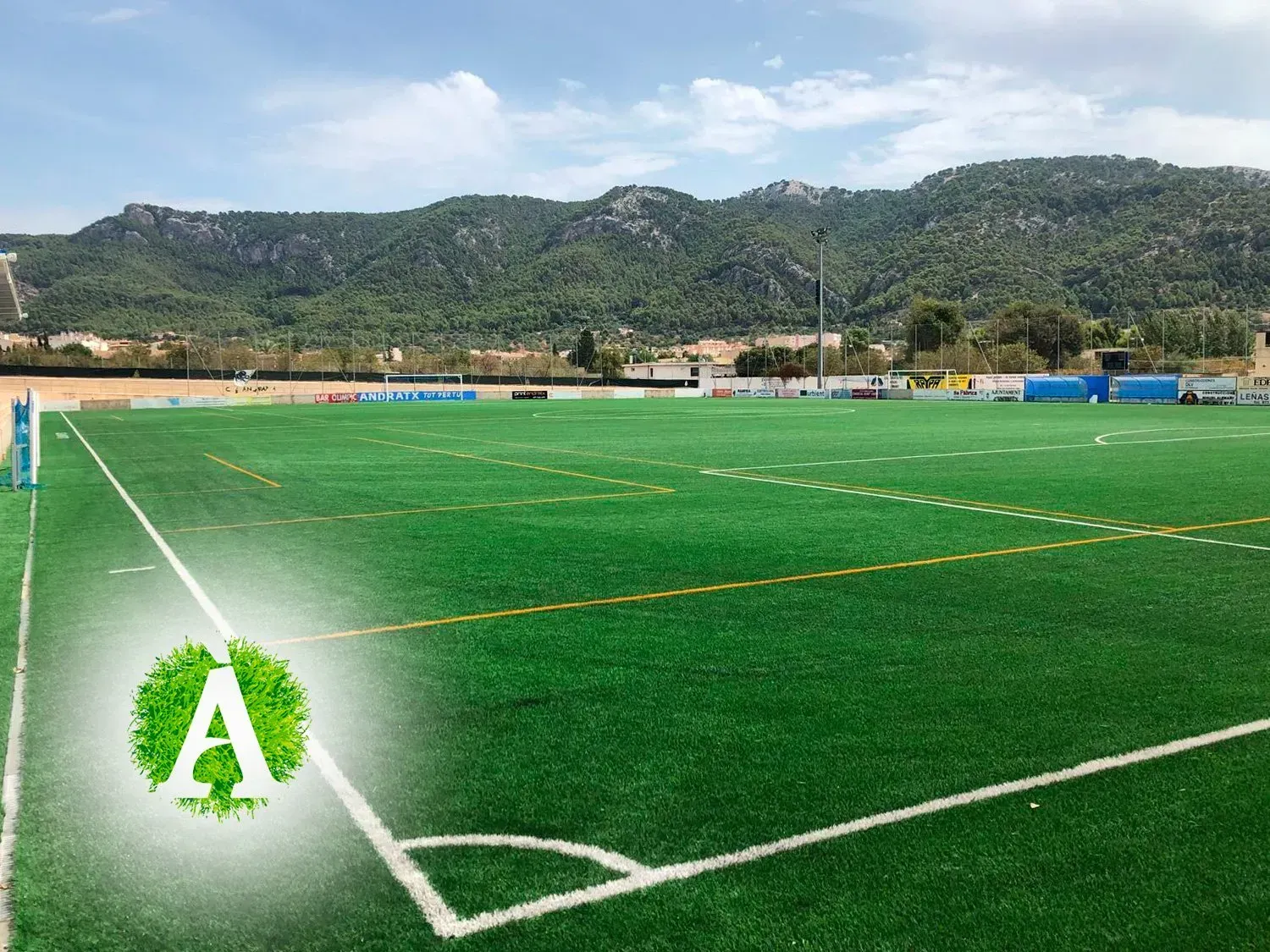 Césped Artificial gran escala