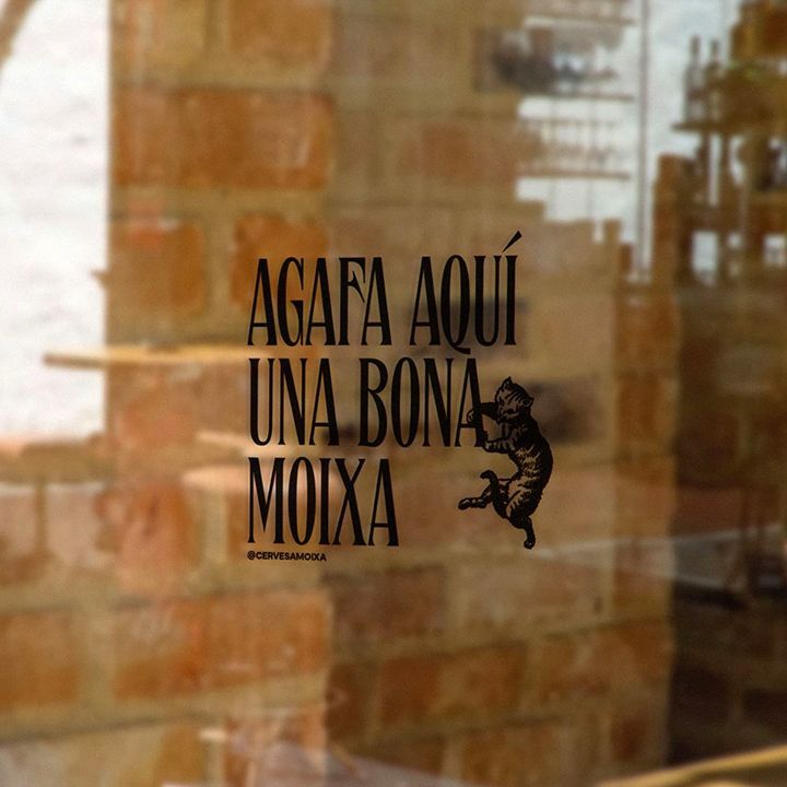 Cerveza Moixa en Restaurantes y Bares