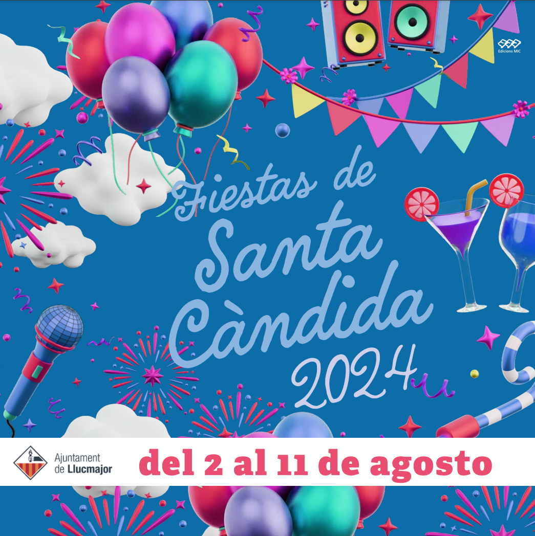 fiestas llucmajor 2024 santacandida 2024 en llucmajor