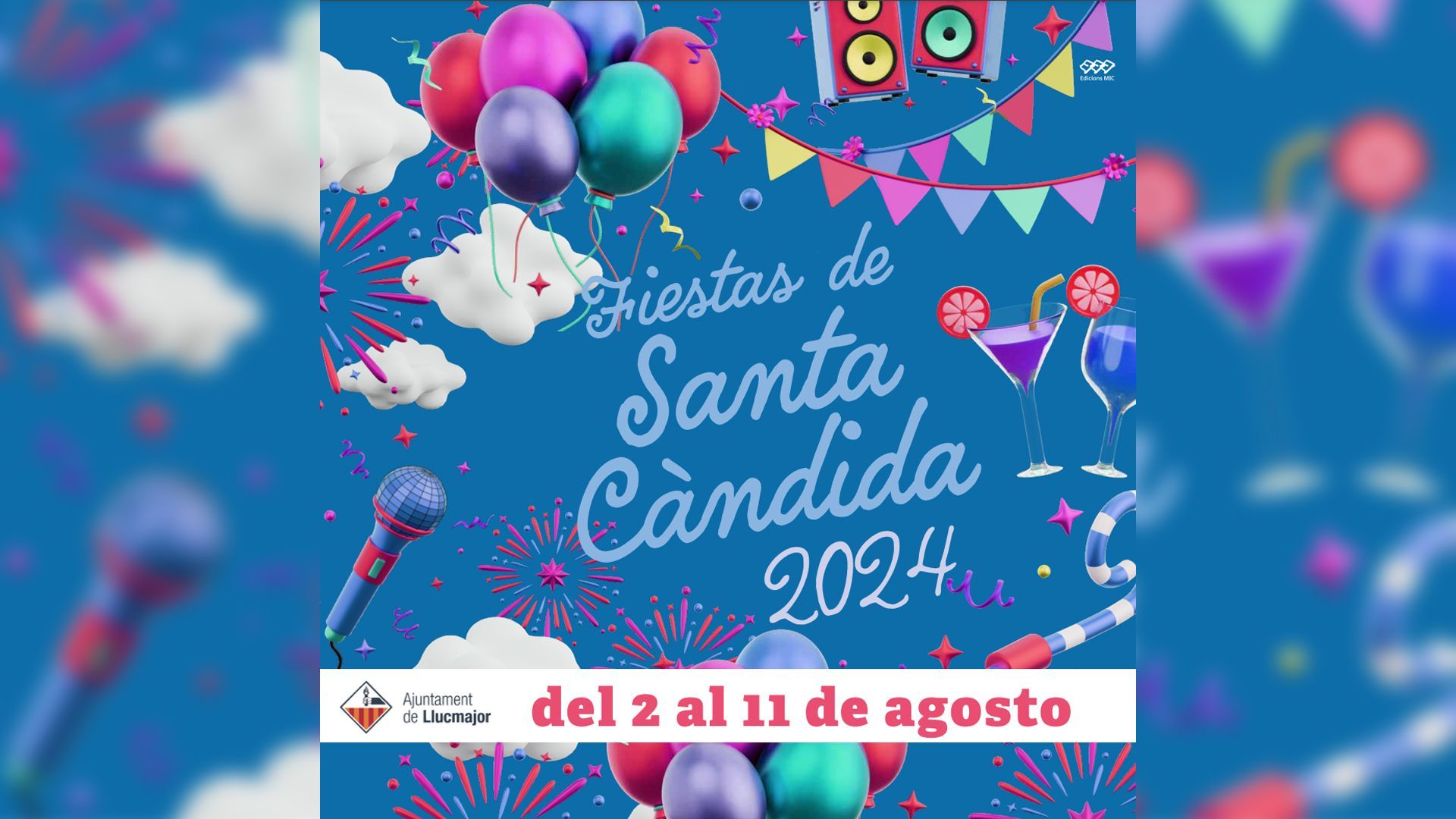 Programa Fiestas Santa Cándida 2024 Llucmajor fiestas llucmajor 2024 santacandida 2024 en llucmajor