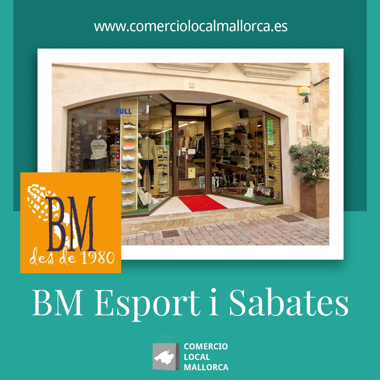 BM Esport i Sabates - Zapatería y tienda deportiva local en Porreres Bm zapatos y deportes en Porreres. Tienda local de zapatos, deportivas, complementos, ropa, artículos deportivos, accesorios deportivos para mujer, accesorios deportivos para hombre y mucho mas