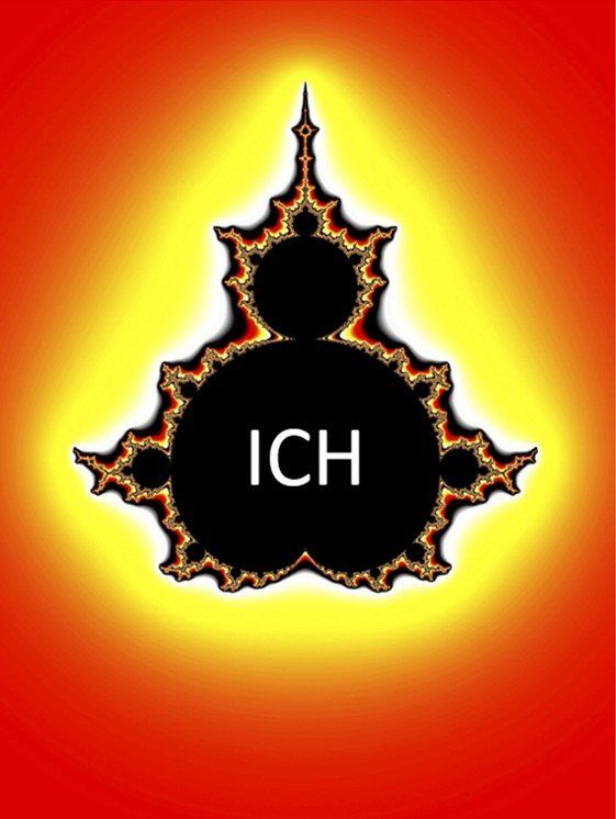 Apfelmännchen bezüglich Mandelbrot-Menge (siehe Wikipedia - bitte Bild klicken) Apfelmännchen bezüglich Mandelbrot-Menge (siehe Wikipedia - bitte Bild klicken)