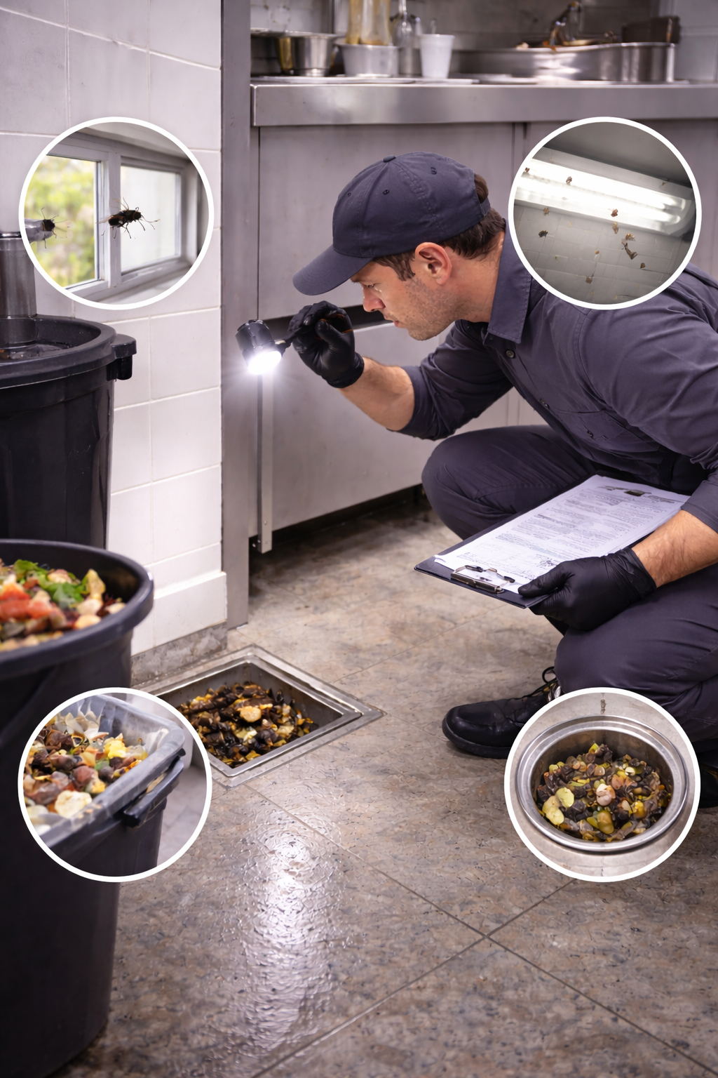 Fliegendes Ungeziefer