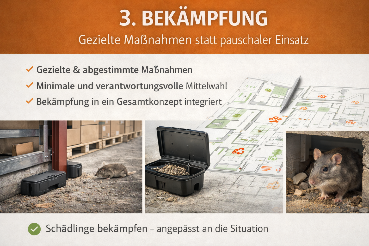 Bekämpfung bei IPM