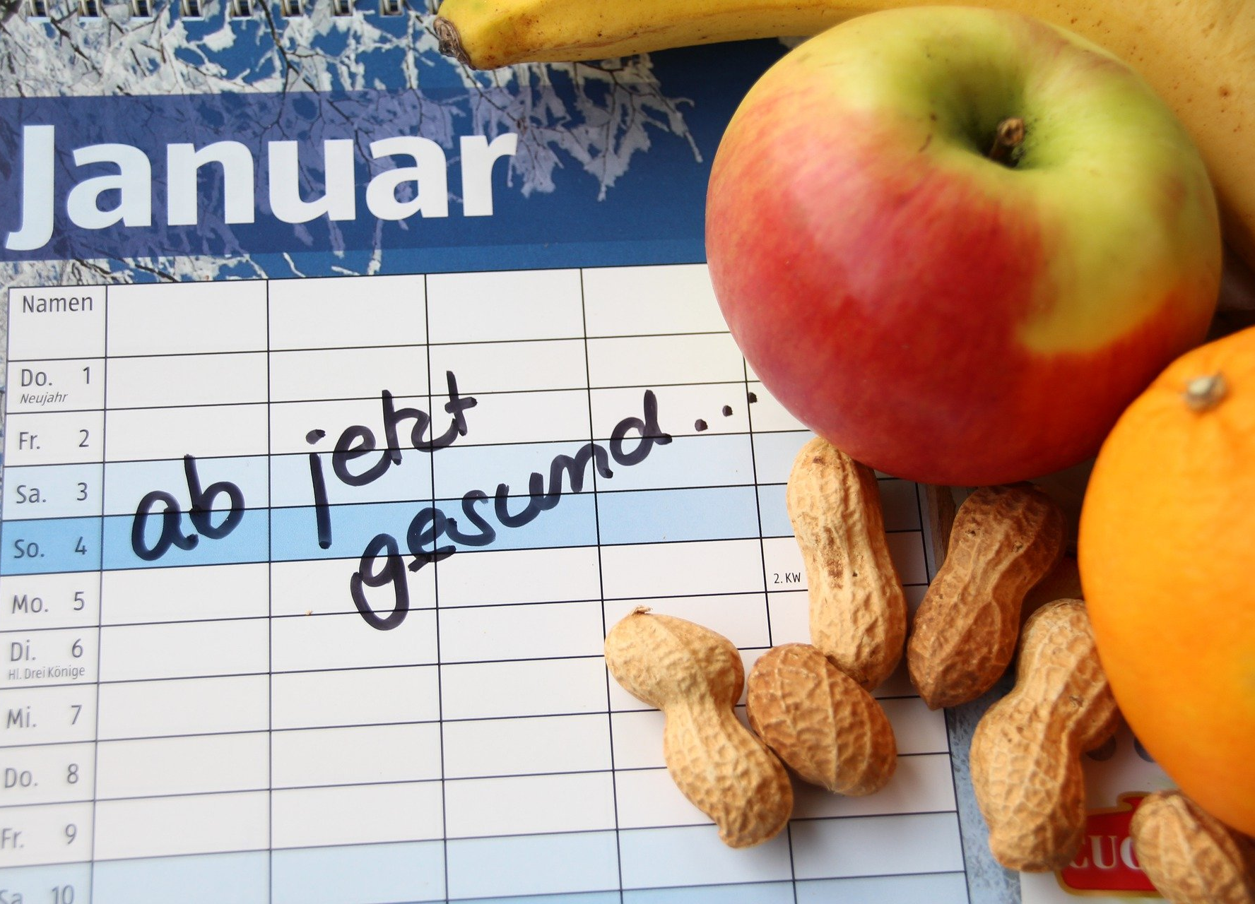 Qualität und gute Gewohnheiten sind besser als jeder Vorsatz!