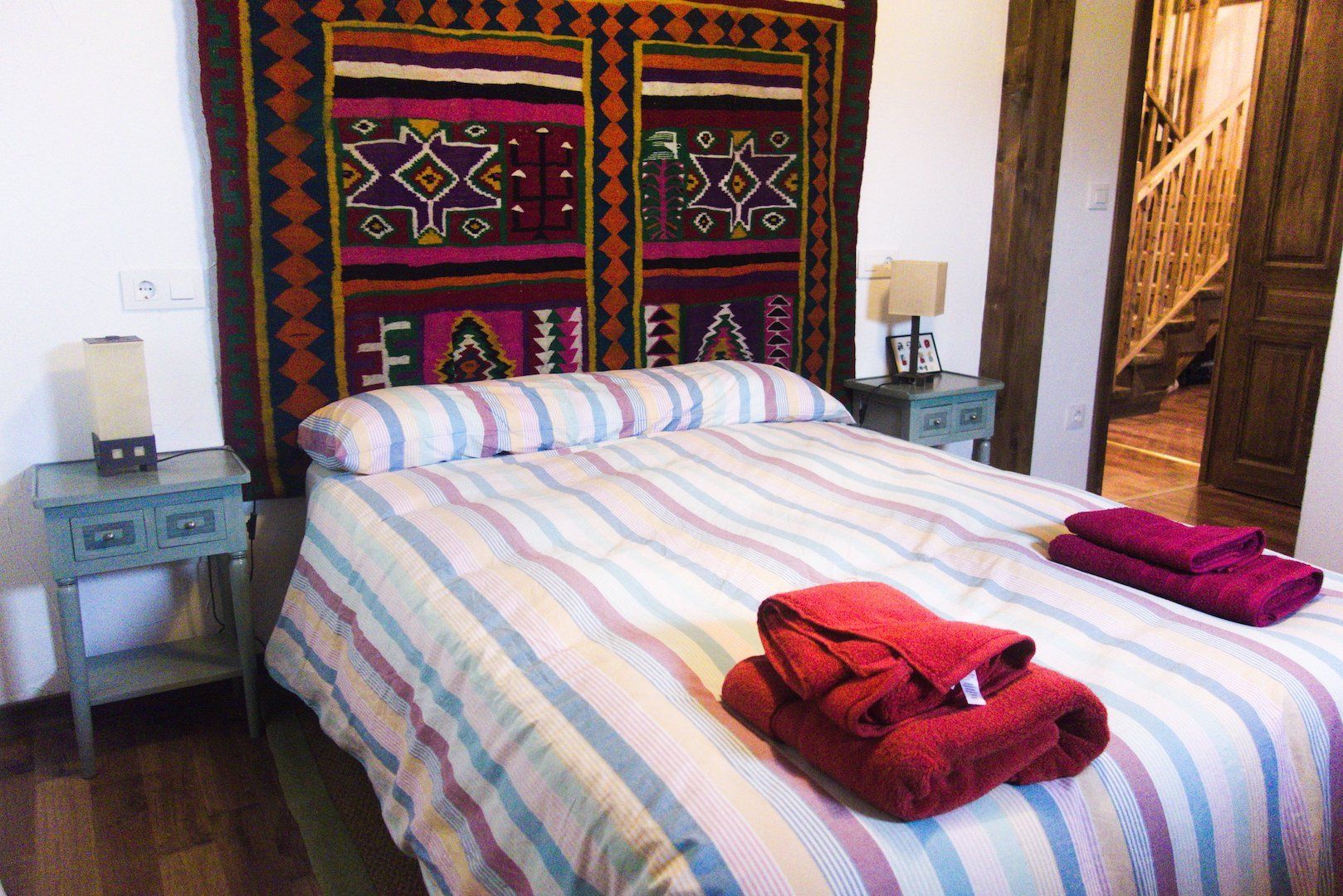 Dormitorio 1 alojamiento rural cantabria