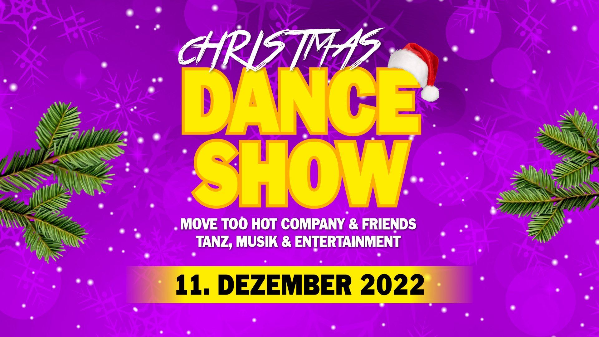 Christmas Dance Show 2022 mit Tanz, Musik und Entertainment