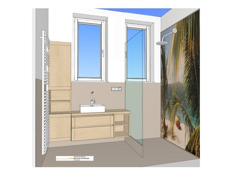 Badmöbelplanung, 3D-CAD