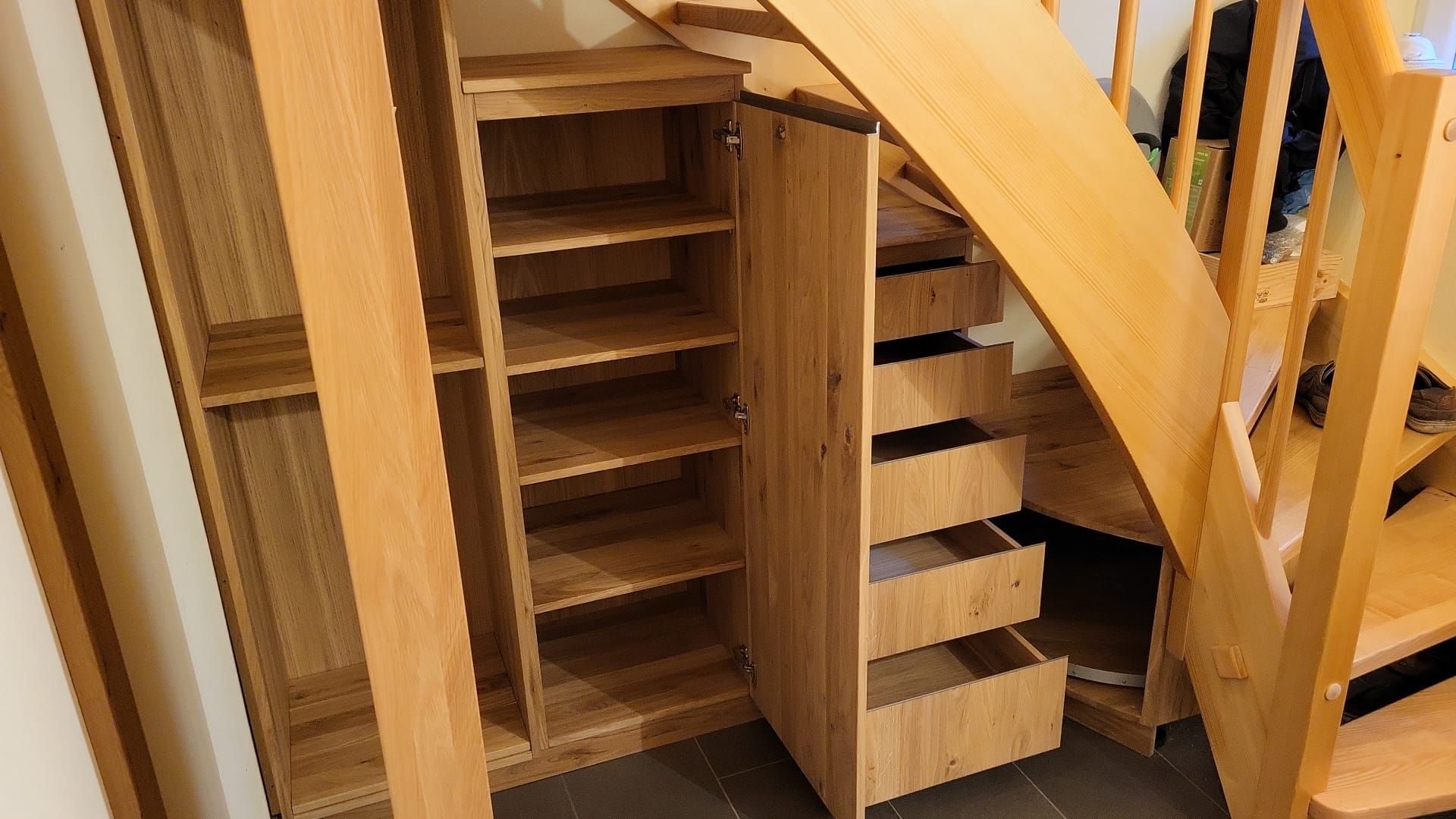 Flurgarderobe, Eiche