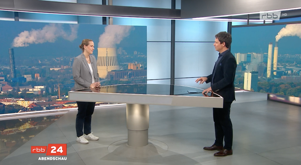 Screenshot RBB Abendschau