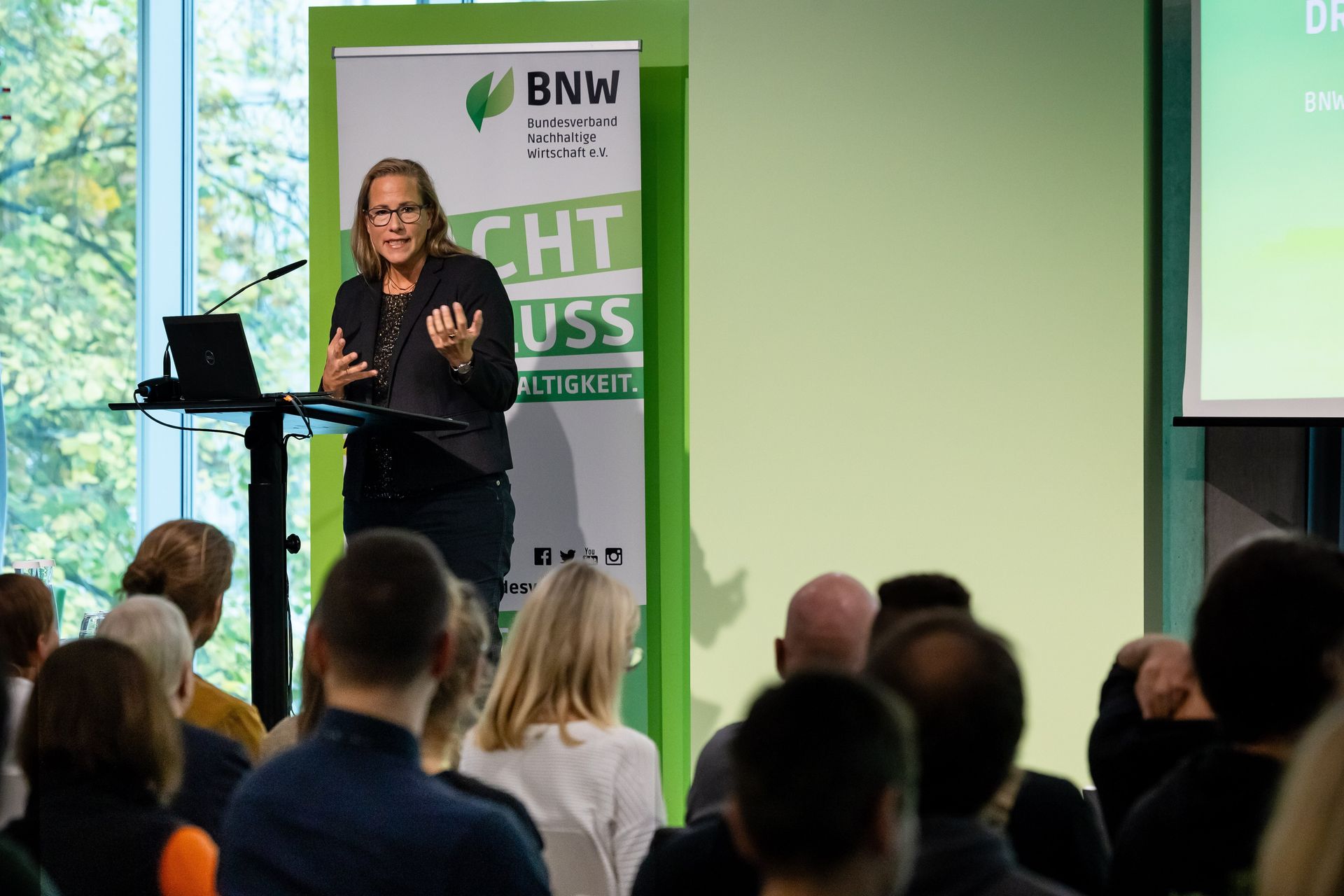 Foto: Jörg Farys/BNW Katharina Reuter auf BNW Jahreskonferenz 2024
Foto: Jörg Farys/BNW