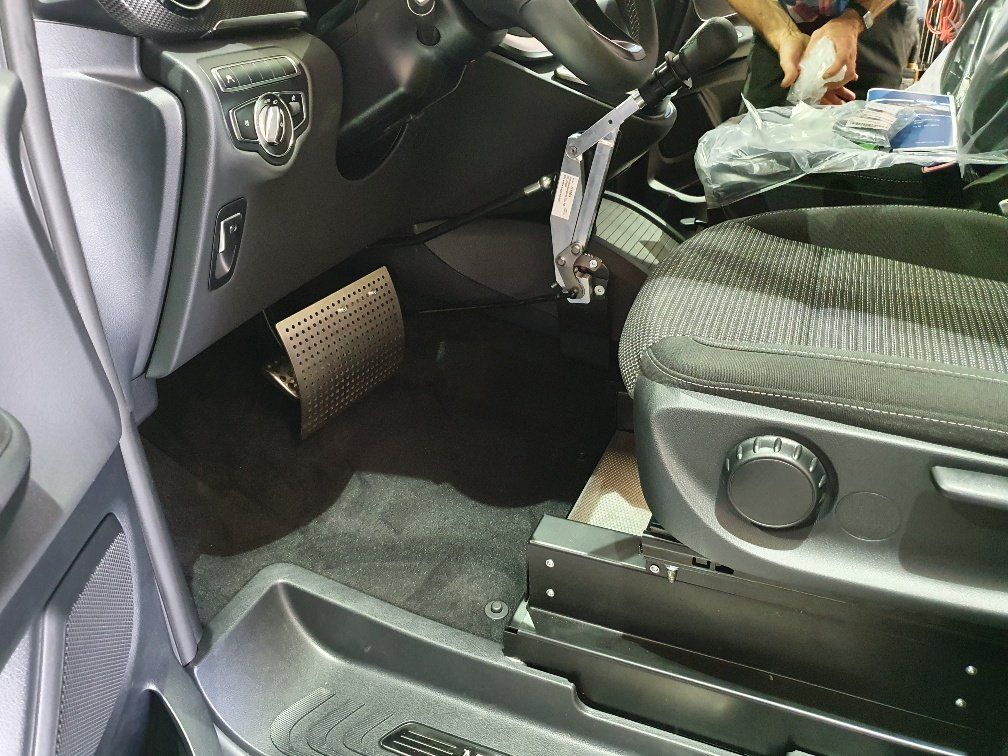 Mercedes V-Klasse mit Veigel Slider