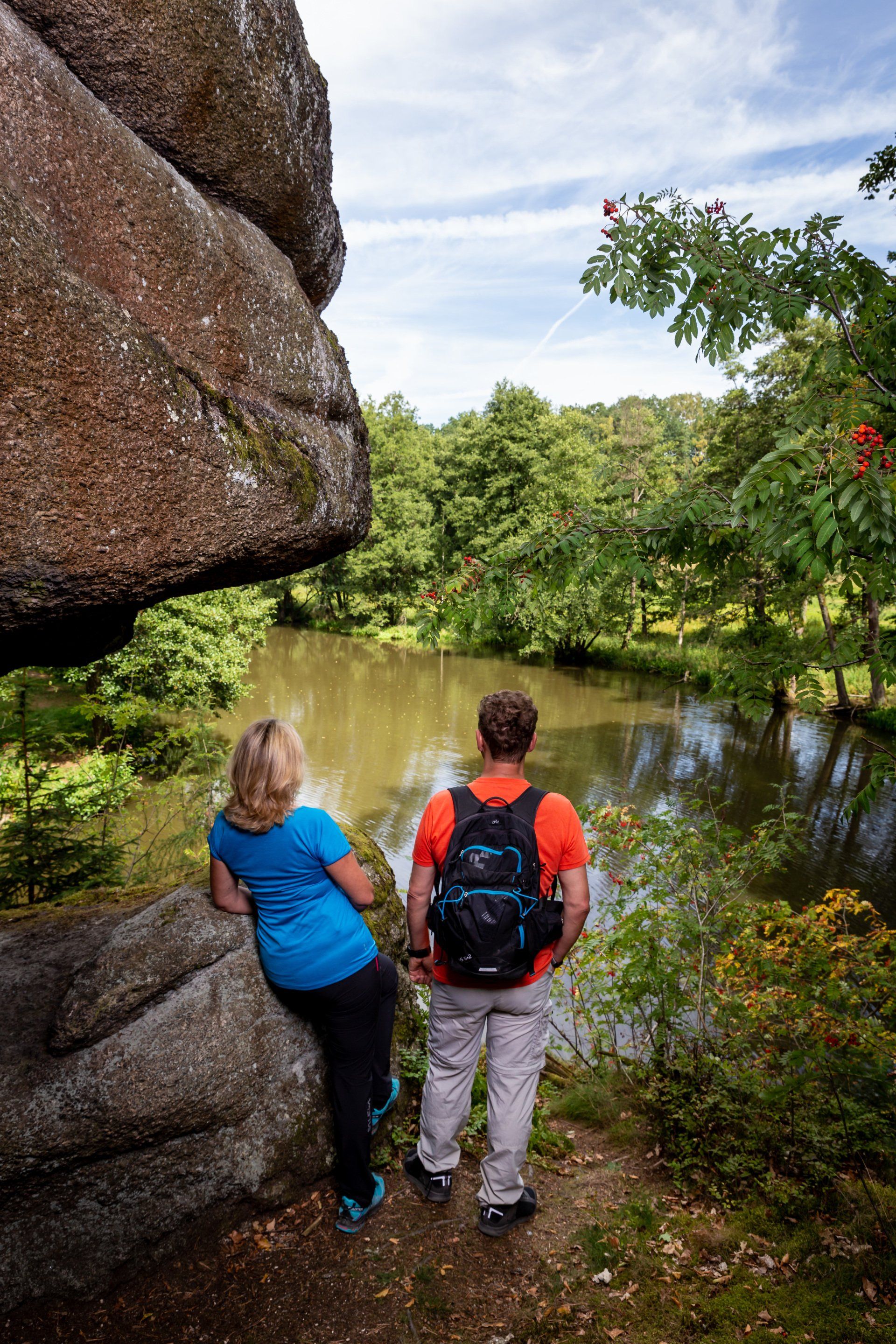 Wandern im Naturpark Steinwald Rundwege Goldsteig Fränkischer Gebirgsweg Wanderwege kurze Touren Spaziergänge