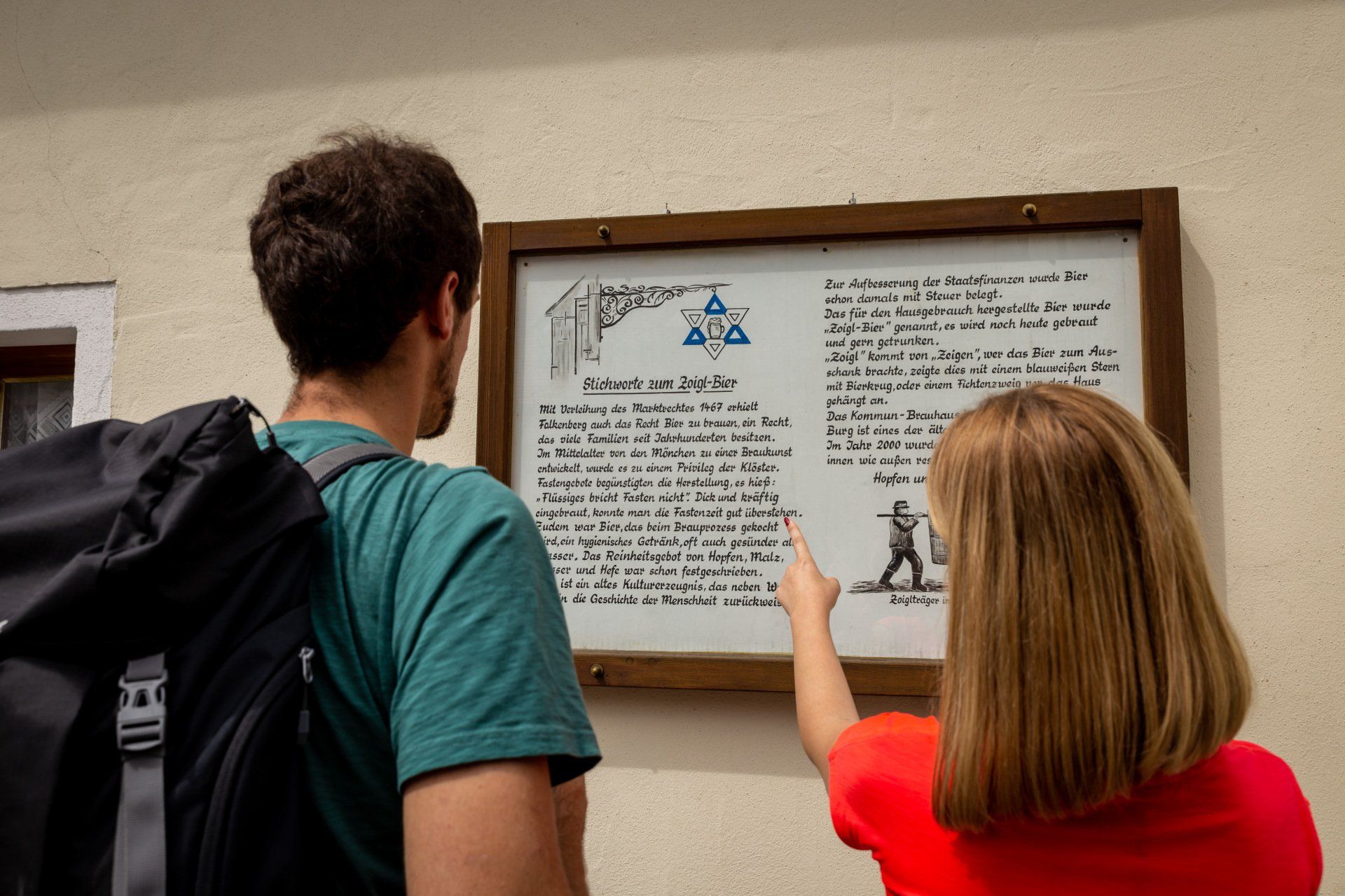 Zoigl-Radweg, Zoigl Tour, Radtour, Radfahren, Fahrrad, Falkenberg, Windischeschenbach, Mitterteich, Eslarn, Neuhaus, Kommunbrauhaus, Zoiglstern, Zoiglstube, Zoiglwirtschaft, Ausschank Bier