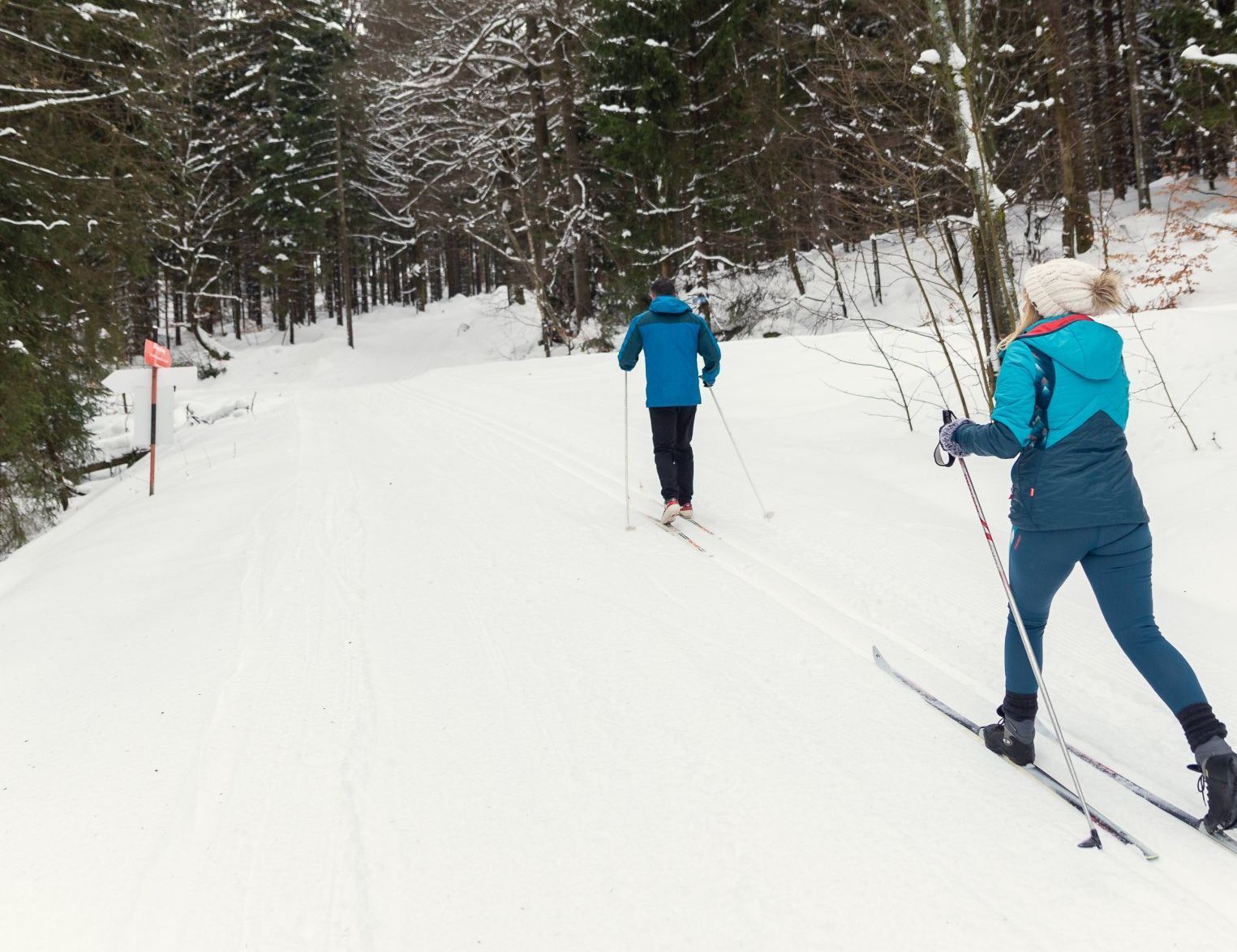 Wintersport im Steinwald: Langlauf, Loipe, Abfahrt, Ski Alpin, Schneeschuhlaufen