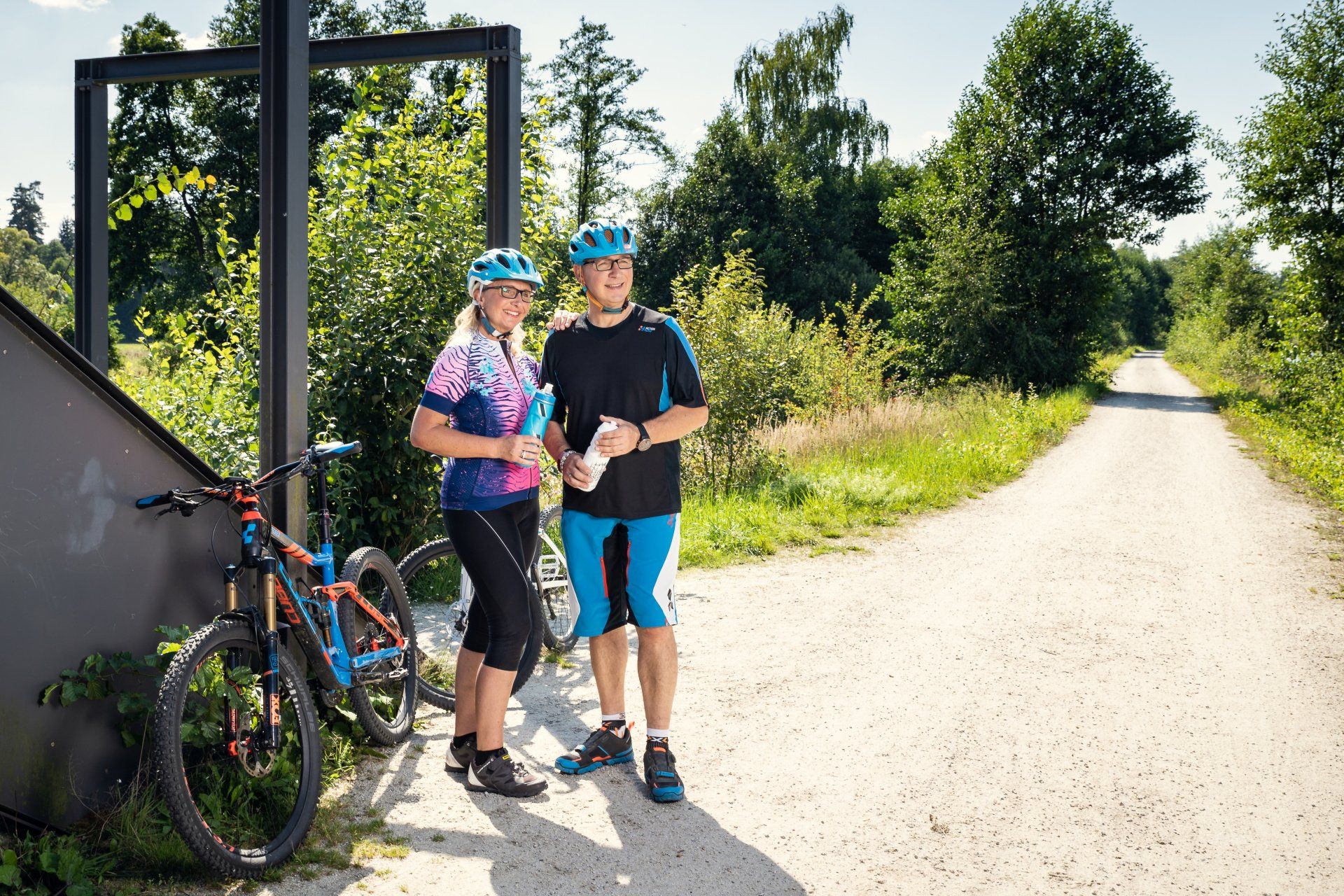 Radwege Radfahren im Naturpark Steinwald