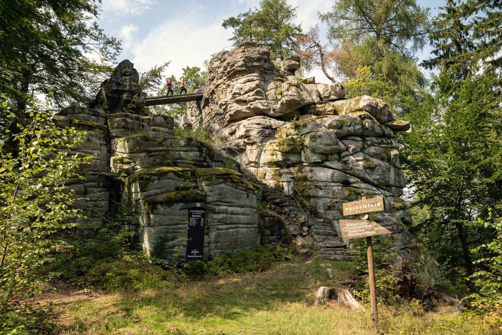 Felsformationen im Naturpark Steinwald. Entdecke die schönsten Felsen im Steinwald!