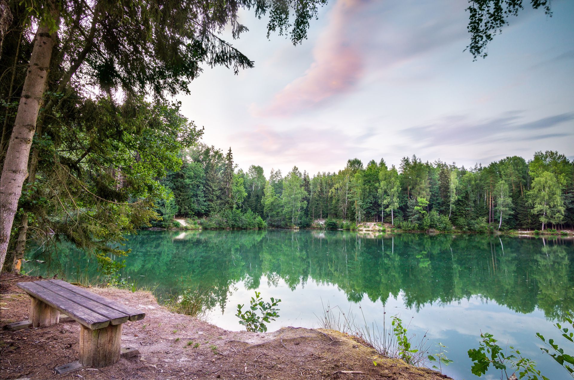 Das Naturschutzgebiet Waldnaabtal zwischen Falkenberg und Windischeschenbach Nähe Naturpark Steinwald bzw. Oberpfälzer Wald.