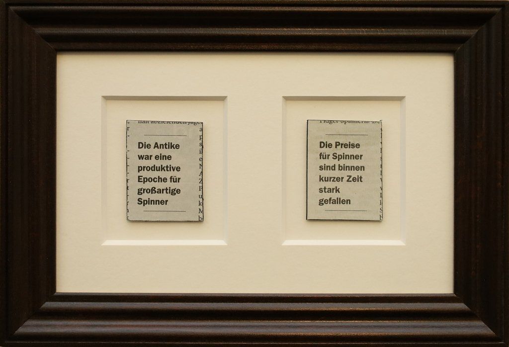 Bild Nummer 50-a aus der Serie Gesetztes von Carsten Schneider