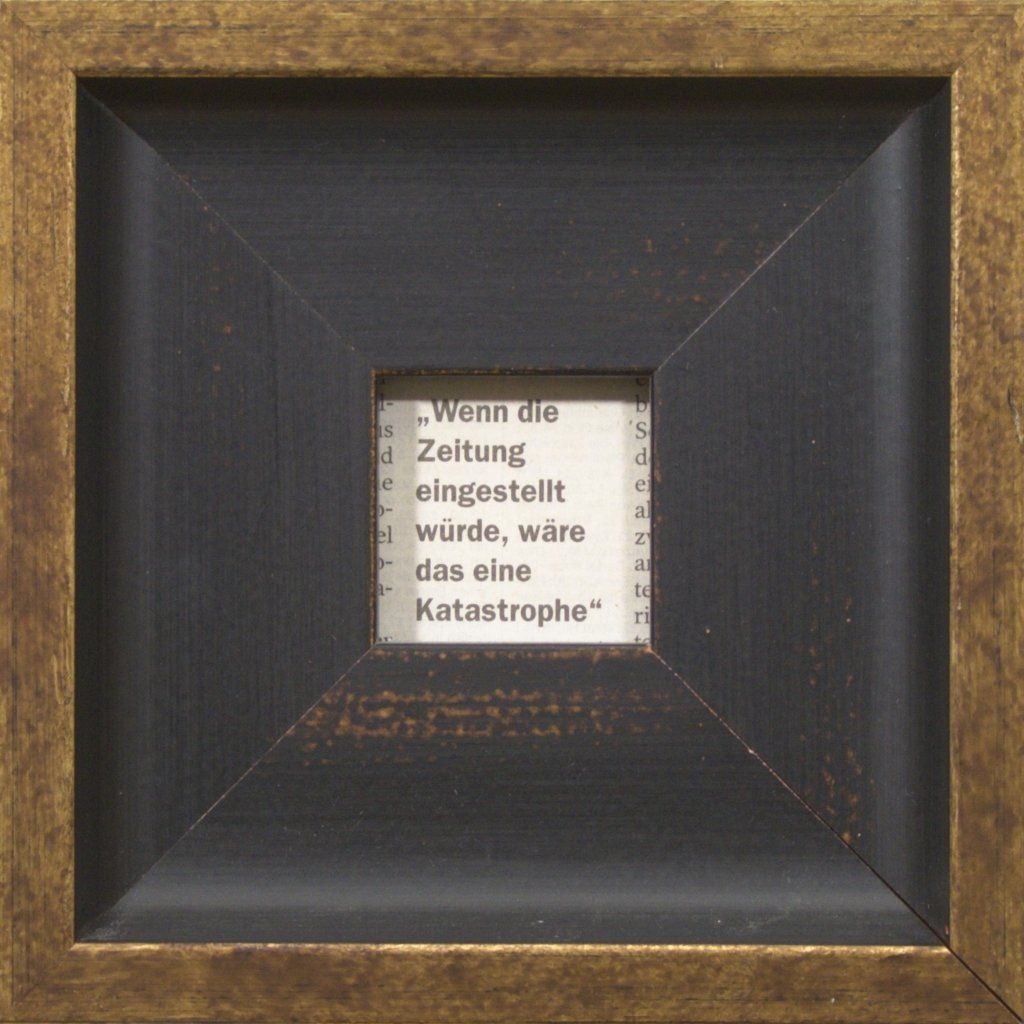 Bild Nummer 1 aus der Serie Gesetztes von Carsten Schneider