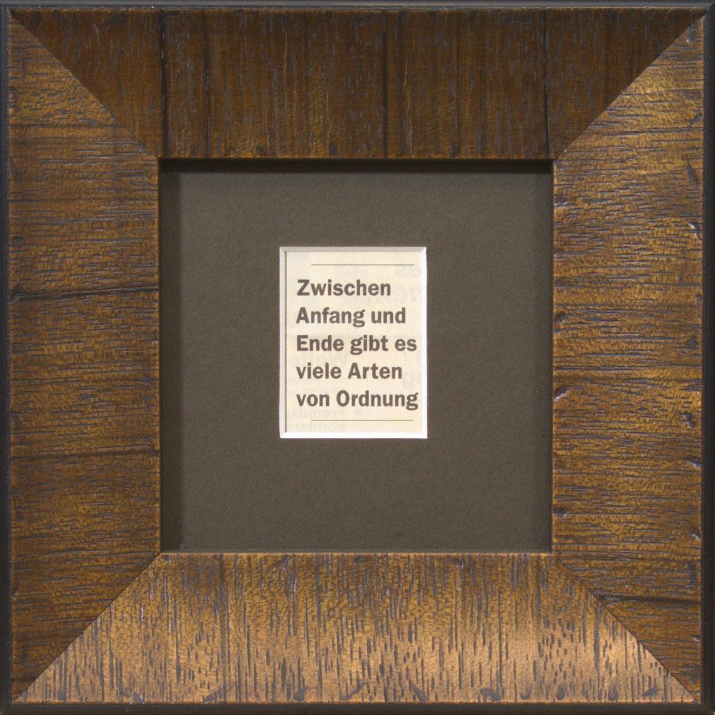 Bild Nummer 2 aus der Serie Gesetztes von Carsten Schneider