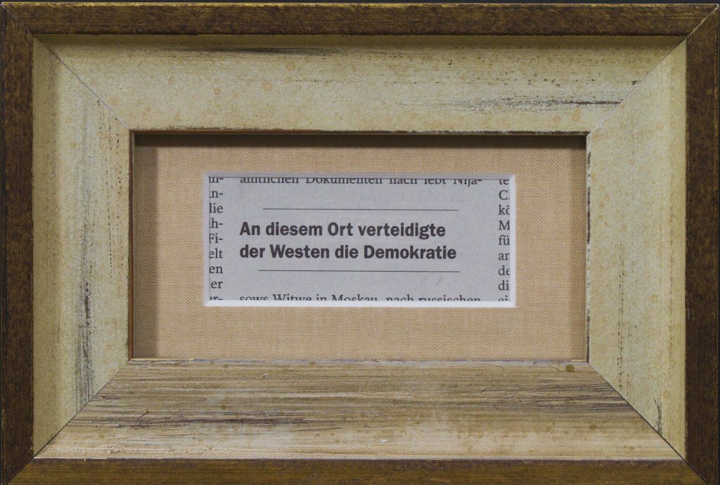 Fundstück von Carsten Schneider