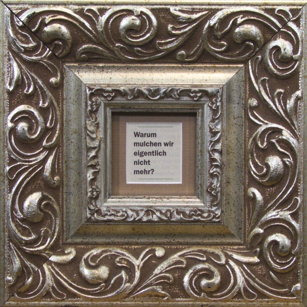 Bild Nummer 26 aus der Serie Gesetztes von Carsten Schneider