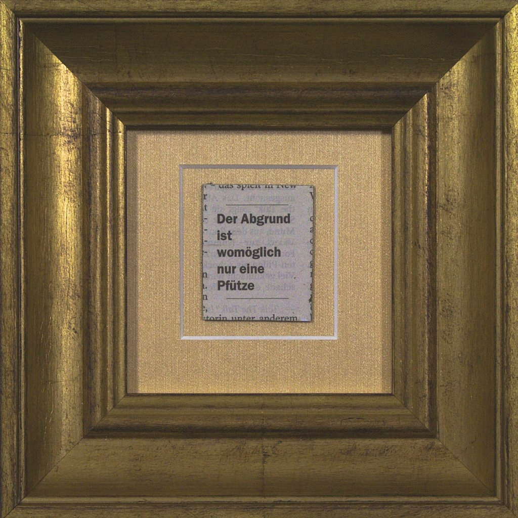 Bild Nummer 35 aus der Serie Gesetztes von Carsten Schneider