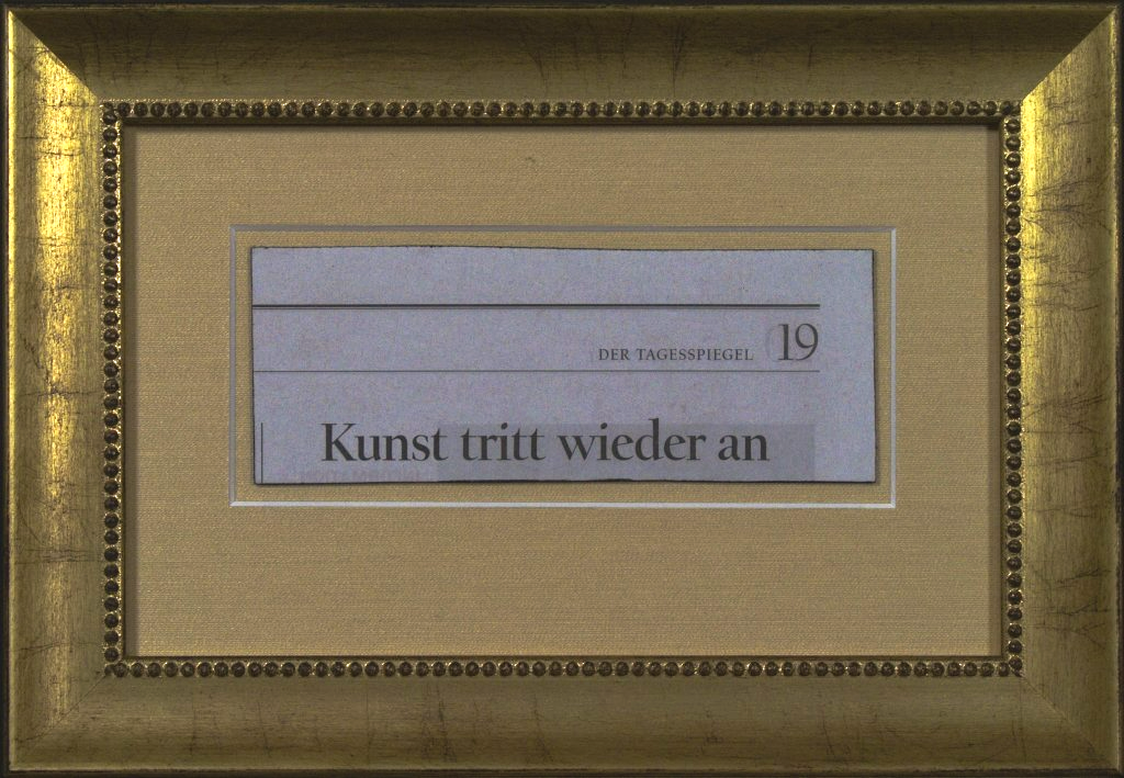 Bild Nummer 37 aus der Serie Gesetztes von Carsten Schneider