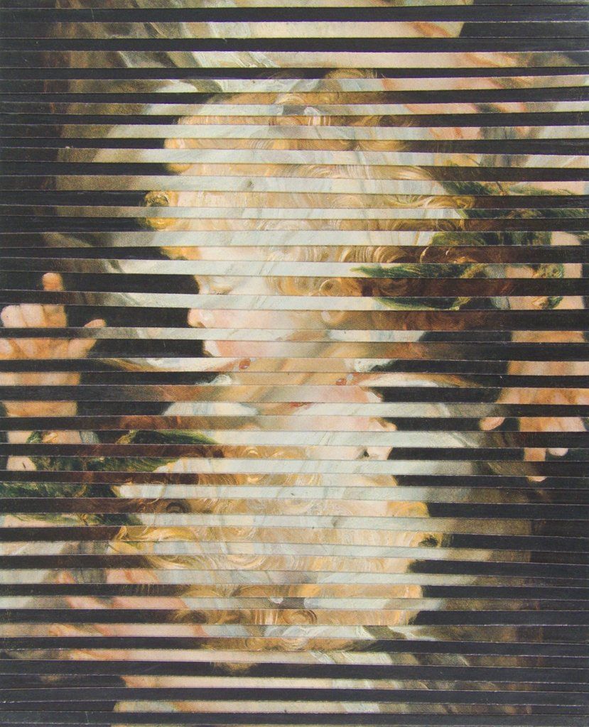 Collage auf Ansichtskarte. Von Carsten Schneider. Nr. 291