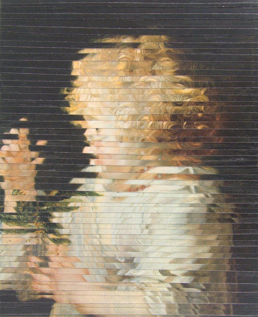 Collage auf Ansichtskarte. Von Carsten Schneider. Nr. 292