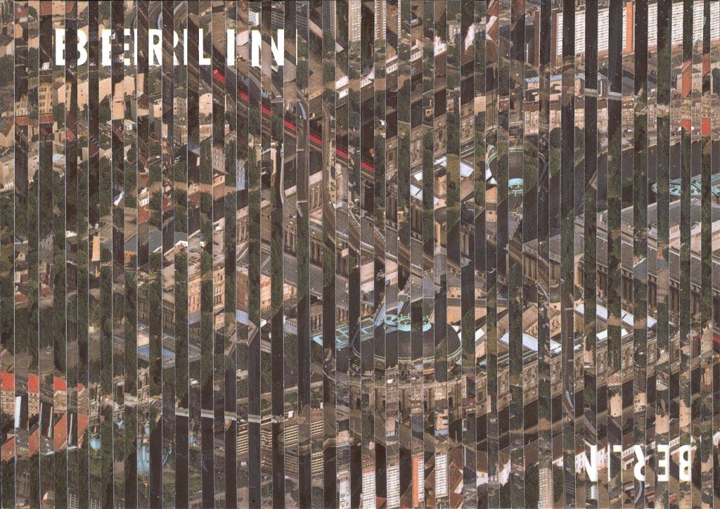 Collage auf Ansichtskarte von Carsten Schneider. Katalognummer 330