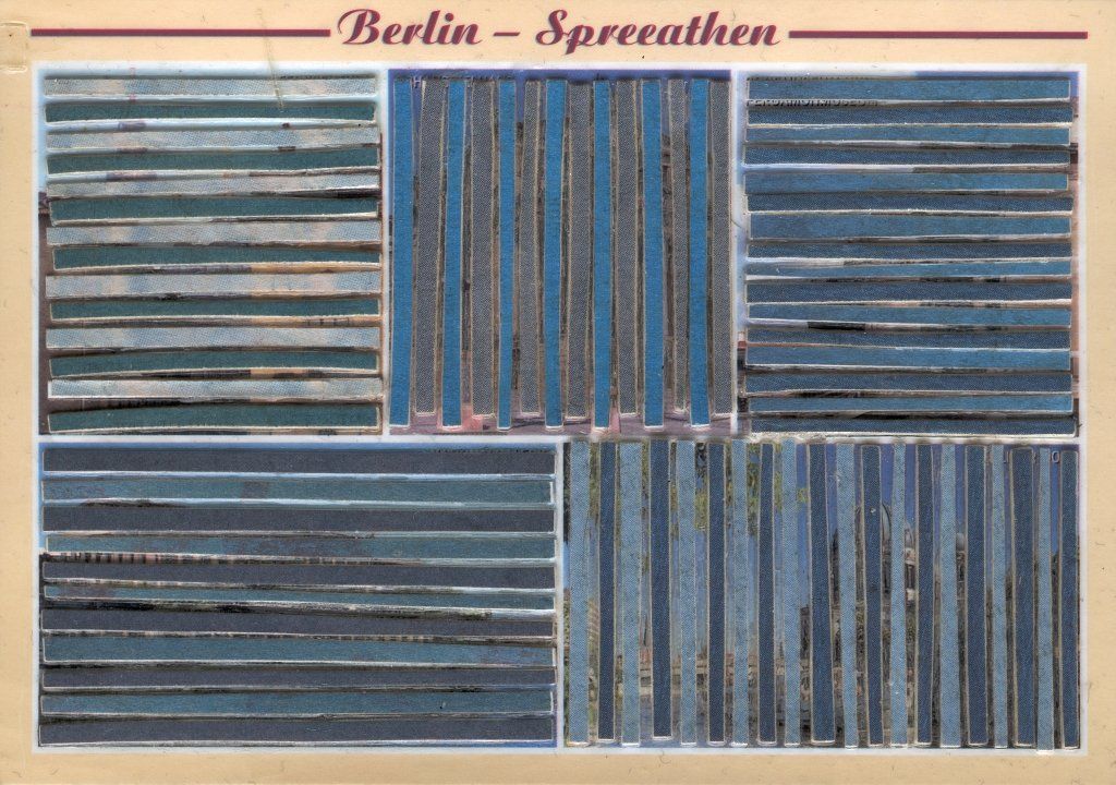Postkarten Collage von Carsten Schneider.