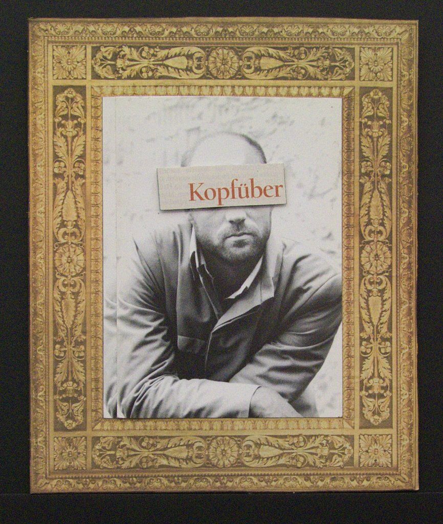 Collage auf Ansichtskarte. Von Carsten Schneider. Nr. 349