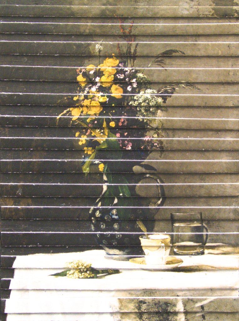 Collage auf Ansichtskarte. Von Carsten Schneider. Nr. 356