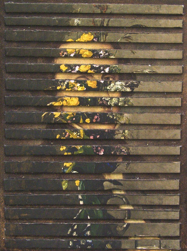 Collage auf Ansichtskarte. Von Carsten Schneider. Nr. 359