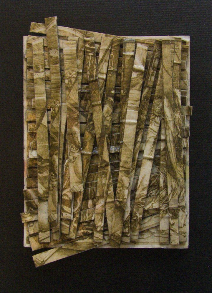 Hommage Collage von Carsten Schneider auf Melencolia I, Kat. 390