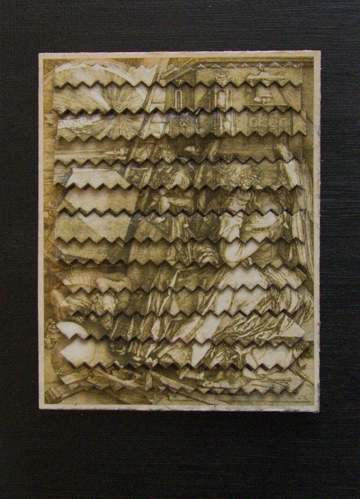 Hommage Collage von Carsten Schneider. Melencolia 392