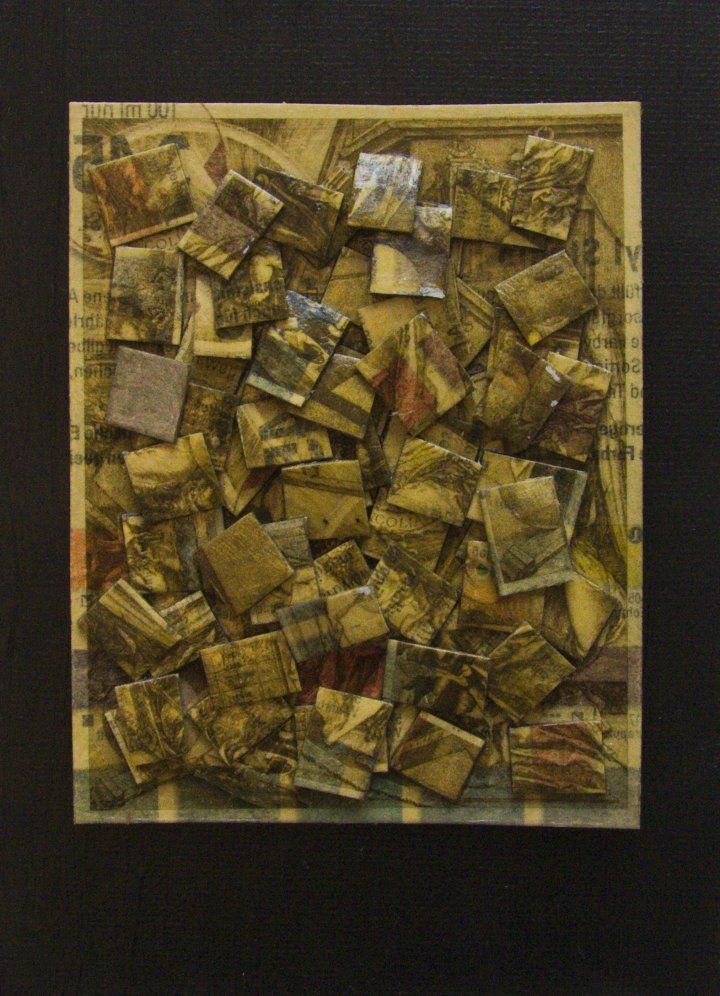 Hommage Collage von Carsten Schneider. Melencolia 393