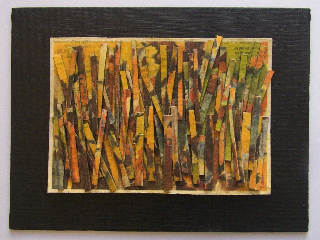 Collage auf Ansichtskarte von Carsten Schneider. Katalognummer 407