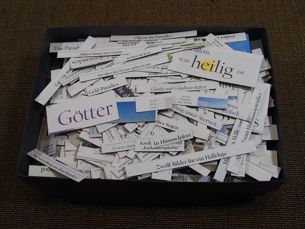 Gesammelte Zeitungsausschnitte von Carsten Schneider