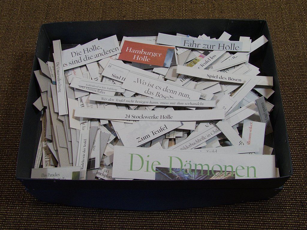 Gesammelte Zeitungsausschnitte von Carsten Schneider