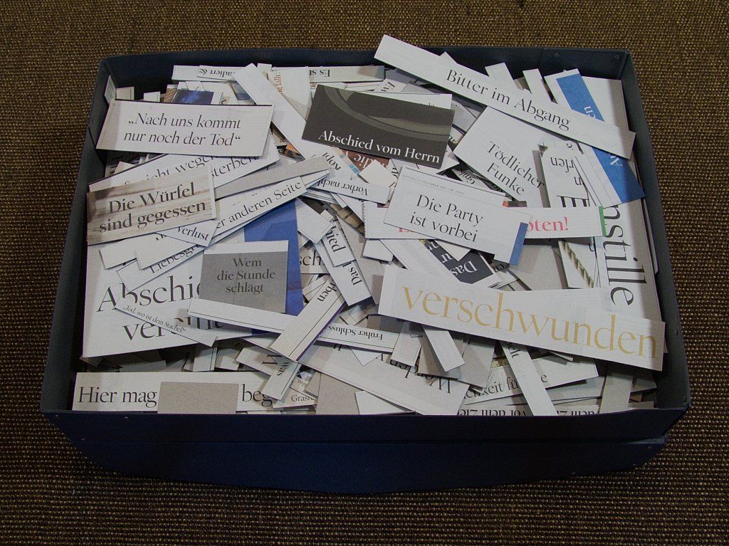 Gesammelte Zeitungsausschnitte von Carsten Schneider