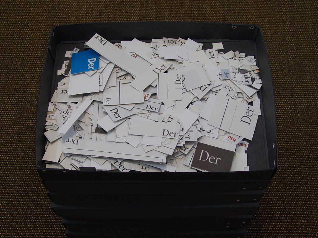 Gesammelte Zeitungsausschnitte von Carsten Schneider