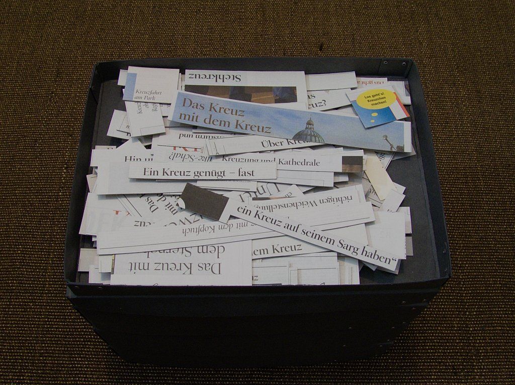 Gesammelte Zeitungsausschnitte von Carsten Schneider