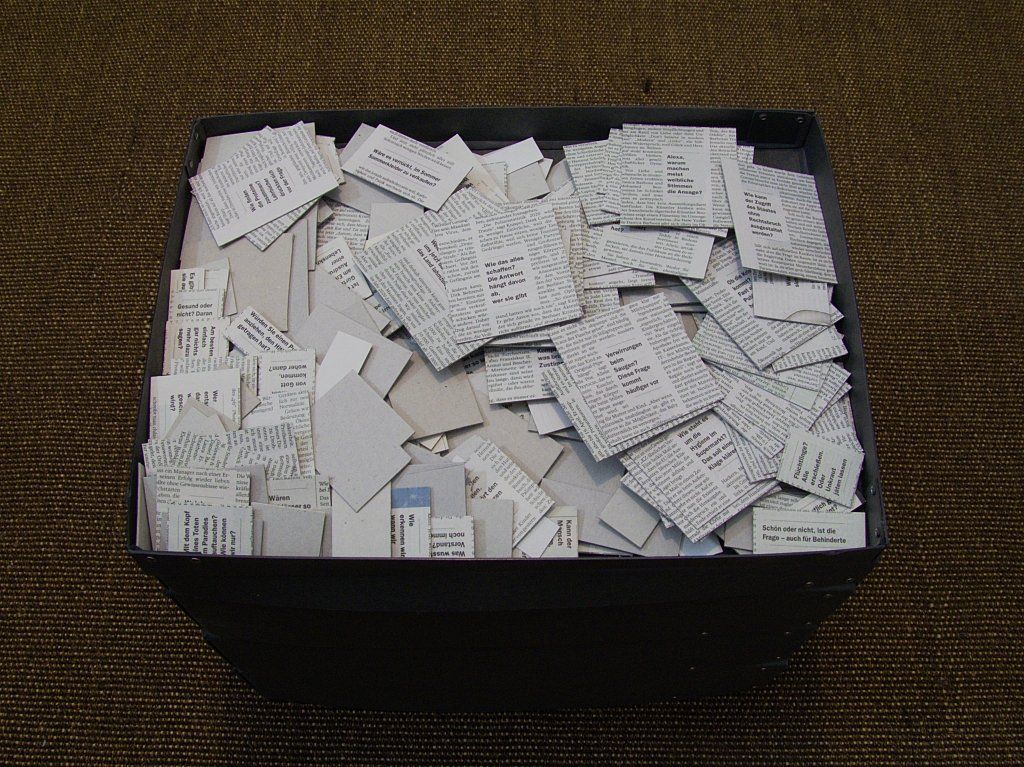 Gesammelte Zeitungsausschnitte von Carsten Schneider