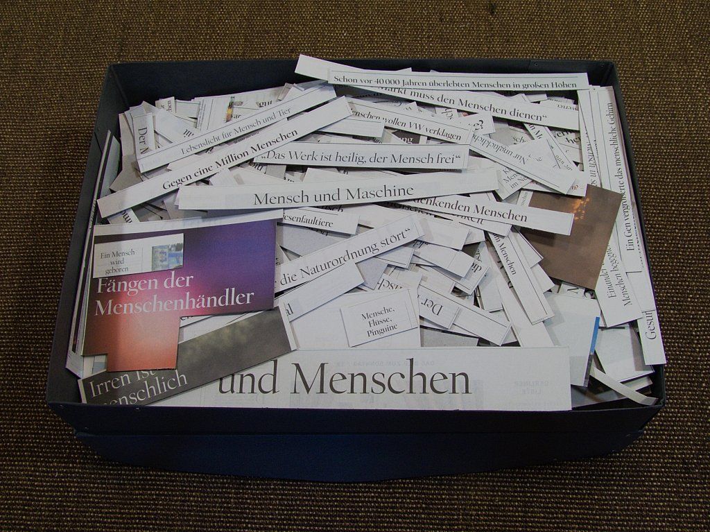 Gesammelte Zeitungsausschnitte von Carsten Schneider